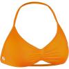 AUROLA Influence Strappy Bra Sports Bras for Women, Backless Padded Impact Strappy Bra Workout Gym Yoga with Removable Cups(Persimmon Orange)