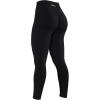 AUROLA Influence Workout Leggings for Women, Seamless Compression Tummy Control Leggings Mid Rise Yoga Pants(Black)