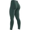 AUROLA Influence Workout Leggings for Women, Seamless Compression Tummy Control Leggings Mid Rise Yoga Pants(Eden Green)