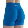 AUROLA Intensify Workout Shorts for Women Seamless Scrunch Short Gym Yoga Running Sport Active Exercise Fitness Shorts(Diva Blue)