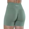 AUROLA Intensify Workout Shorts for Women Seamless Scrunch Short Gym Yoga Running Sport Active Exercise Fitness Shorts(Iceberg Green)