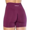 AUROLA Intensify Workout Shorts for Women Seamless Scrunch Short Gym Yoga Running Sport Active Exercise Fitness Shorts(Magenta)