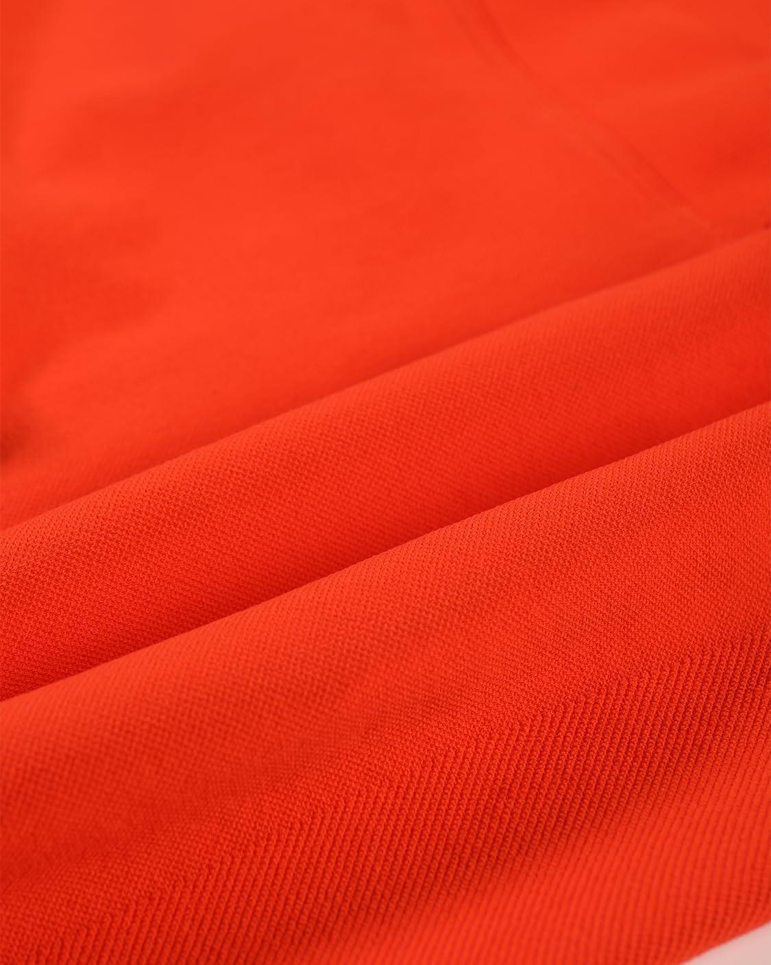 imageAUROLA Influence Workout Shorts for Women25 35 45 55 65 No Roll Up Squat Proof Scrunch Seamless Compression Gym ShortHalloween Orange