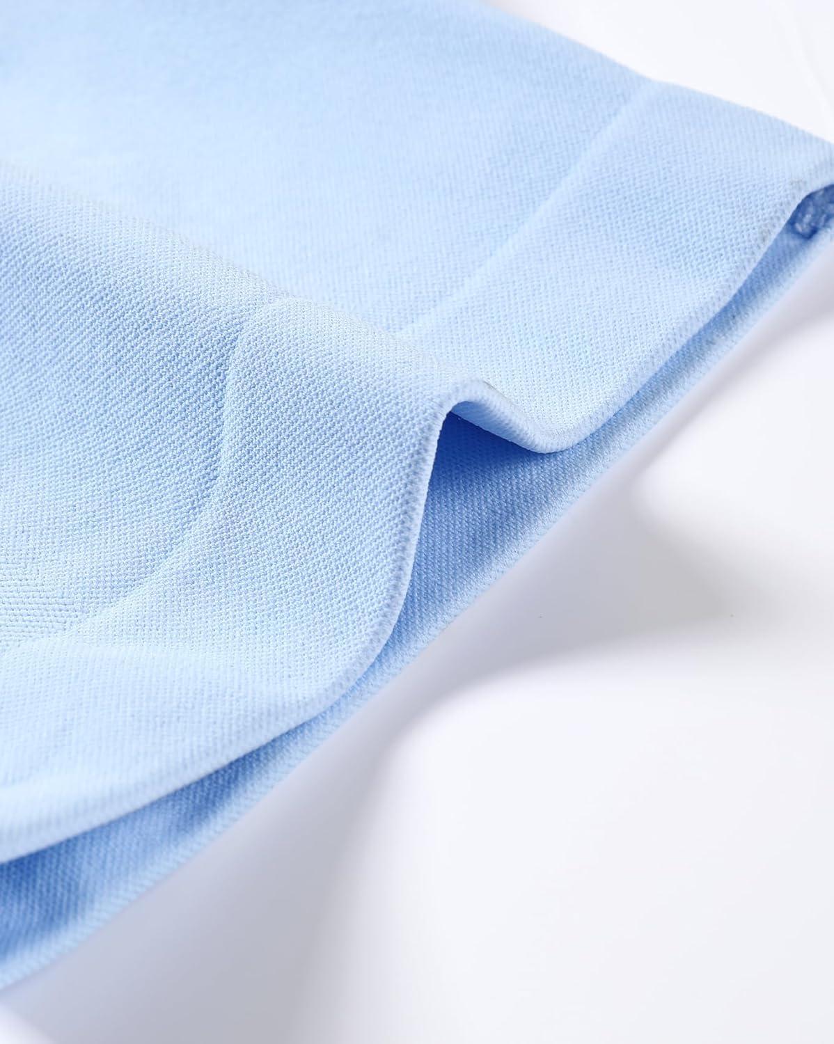 imageAUROLA Influence Workout Shorts for Women25 35 45 55 65 No Roll Up Squat Proof Scrunch Seamless Compression Gym ShortSky Light