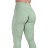 AUROLA CAMO Collection Workout Leggings for Women Subtle Logo Seamless Scrunch Gym Tights Yoga Running Active Pants(Camo-pastel Green)
