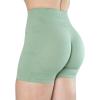 AUROLA Dream Collection Women Workout Shorts High Waist Gym Shorts, Scrunch Butt Seamless Athletic Shorts(Camo-bean Green)