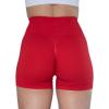 AUROLA Dream Collection Women Workout Shorts High Waist Gym Shorts, Scrunch Butt Seamless Athletic Shorts(Camo-bright Red)