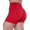 AUROLA Dream Collection Women Workout Shorts High Waist Gym Shorts, Scrunch Butt Seamless Athletic Shorts(Camo-bright Red)
