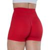 AUROLA Dream Collection Women Workout Shorts High Waist Gym Shorts, Scrunch Butt Seamless Athletic Shorts(Camo-bright Red)