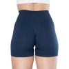 AUROLA Dream Collection Women Workout Shorts High Waist Gym Shorts, Scrunch Butt Seamless Athletic Shorts(Camo-dark Blue)