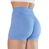 AUROLA Dream Collection Women Workout Shorts High Waist Gym Shorts, Scrunch Butt Seamless Athletic Shorts(Camo-serenity Blue)