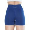 AUROLA Dream Collection Women Workout Shorts High Waist Gym Shorts, Scrunch Butt Seamless Athletic Shorts(Pack (Dark Black/Surf the Web/Naval Academy))