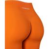 AUROLA Dream Collection Women Workout Shorts High Waist Gym Shorts, Scrunch Butt Seamless Athletic Shorts(Persimmon Orange)