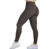 AUROLA Dream Collection Workout Leggings for Women High Waist Seamless Scrunch Athletic Running Gym Fitness Active Pants(Chestnut Brown)