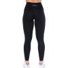 AUROLA Dream Collection Workout Leggings for Women High Waist Seamless Scrunch Athletic Running Gym Fitness Active Pants(Dark Black)