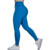 AUROLA Dream Collection Workout Leggings for Women High Waist Seamless Scrunch Athletic Running Gym Fitness Active Pants(Diva Blue)