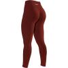 AUROLA Dream Collection Workout Leggings for Women High Waist Seamless Scrunch Athletic Running Gym Fitness Active Pants(Fired Brick)