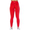 AUROLA Dream Collection Workout Leggings for Women High Waist Seamless Scrunch Athletic Running Gym Fitness Active Pants(Lychee)
