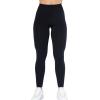 AUROLA Dream Collection Workout Leggings for Women High Waist Seamless Scrunch Athletic Running Gym Fitness Active Pants(Pack(black/Surf the Web/Java Coffee))
