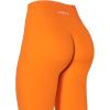 AUROLA Dream Collection Workout Leggings for Women High Waist Seamless Scrunch Athletic Running Gym Fitness Active Pants(Persimmon Orange)