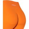 AUROLA Dream Collection Workout Leggings for Women High Waist Seamless Scrunch Athletic Running Gym Fitness Active Pants(Persimmon Orange)