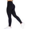 AUROLA Dream Collection Workout Leggings for Women High Waist Seamless Scrunch Athletic Running Gym Fitness Active Pants(Set(black+naval Academy))