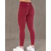 AUROLA Dream Collection Workout Leggings for Women High Waist Seamless Scrunch Athletic Running Gym Fitness Active Pants(Tibetan Red)