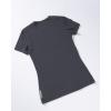 AUROLA Everyday Fitted T-Shirt for Women,Crew Neck Basic Short Sleeves T ShirtCrop Tops Modal Slim Fit Tee(Asphalt Grey)