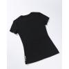 AUROLA Everyday Fitted T-Shirt for Women,Crew Neck Basic Short Sleeves T ShirtCrop Tops Modal Slim Fit Tee(Black)