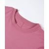 AUROLA Everyday Tshirt for Women, Workout Tops Short Sleeve Lightweight Shirts, Yoga Running Gym Athletic Tee Top(Lotus Red)