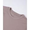 AUROLA Everyday Tshirt for Women, Workout Tops Short Sleeve Lightweight Shirts, Yoga Running Gym Athletic Tee Top(Milk Pink)