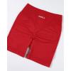 AUROLA Impressive Collection Workout Shorts for Women,High Waisted V-Shape Seam Gym Embossed Logo Athletic Fitness Short(Chili Red)