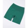 AUROLA Impressive Collection Workout Shorts for Women,High Waisted V-Shape Seam Gym Embossed Logo Athletic Fitness Short(Green Jacket)