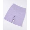 AUROLA Impressive Collection Workout Shorts for Women,High Waisted V-Shape Seam Gym Embossed Logo Athletic Fitness Short(Lavender)