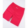 AUROLA Impressive Collection Workout Shorts for Women,High Waisted V-Shape Seam Gym Embossed Logo Athletic Fitness Short(Pink)