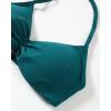 AUROLA Influence Adjustable Strappy Sports Bras for Women,Low Support Seamless Backless Padded Straps Impact Yoga Gym Bra(Deep Teal)