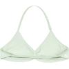 AUROLA Influence Adjustable Strappy Sports Bras for Women,Low Support Seamless Backless Padded Straps Impact Yoga Gym Bra(Fog Green)