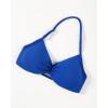 AUROLA Influence Adjustable Strappy Sports Bras for Women,Low Support Seamless Backless Padded Straps Impact Yoga Gym Bra(Klein Blue)
