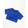 AUROLA Influence Crop Top Workout Shirts for Women, Ultra-Soft Seamless Gym T Shirts Short Sleeve Running Workout Tops(Klein Blue)
