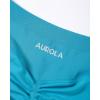 AUROLA Influence Workout Shorts for Women,2.5 3.5 4.5 5.5 6.5 No Roll Up Squat Proof Scrunch Seamless Compression Gym Short(Caneel Bay)