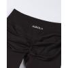 AUROLA Influence Workout Shorts for Women,2.5 3.5 4.5 5.5 6.5 No Roll Up Squat Proof Scrunch Seamless Compression Gym Short(Coffee)