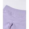 AUROLA Influence Workout Shorts for Women,2.5 3.5 4.5 5.5 6.5 No Roll Up Squat Proof Scrunch Seamless Compression Gym Short(Lavender)