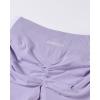 AUROLA Influence Workout Shorts for Women,2.5 3.5 4.5 5.5 6.5 No Roll Up Squat Proof Scrunch Seamless Compression Gym Short(Lavender)