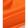 AUROLA Influence Workout Shorts for Women,2.5 3.5 4.5 5.5 6.5 No Roll Up Squat Proof Scrunch Seamless Compression Gym Short(Persimmon Orange)