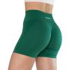 AUROLA Intensify V2.0 Women’s Workout Shorts Athletic Running Shorts, Seamless High Waist Gym Yoga Shorts(Alpine Green)
