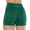 AUROLA Intensify V2.0 Women’s Workout Shorts Athletic Running Shorts, Seamless High Waist Gym Yoga Shorts(Alpine Green)