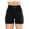 AUROLA Intensify V2.0 Women’s Workout Shorts Athletic Running Shorts, Seamless High Waist Gym Yoga Shorts(Black)