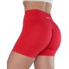 AUROLA Intensify V2.0 Women’s Workout Shorts Athletic Running Shorts, Seamless High Waist Gym Yoga Shorts(Fiery Red)