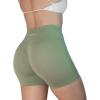AUROLA Intensify V2.0 Women’s Workout Shorts Athletic Running Shorts, Seamless High Waist Gym Yoga Shorts(Granite Green)