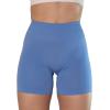 AUROLA Intensify V2.0 Women’s Workout Shorts Athletic Running Shorts, Seamless High Waist Gym Yoga Shorts(Lavender Lustre)